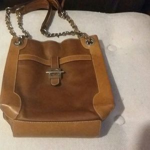 NWOT TANNER KROLLE BROWN AND TAN BAG
